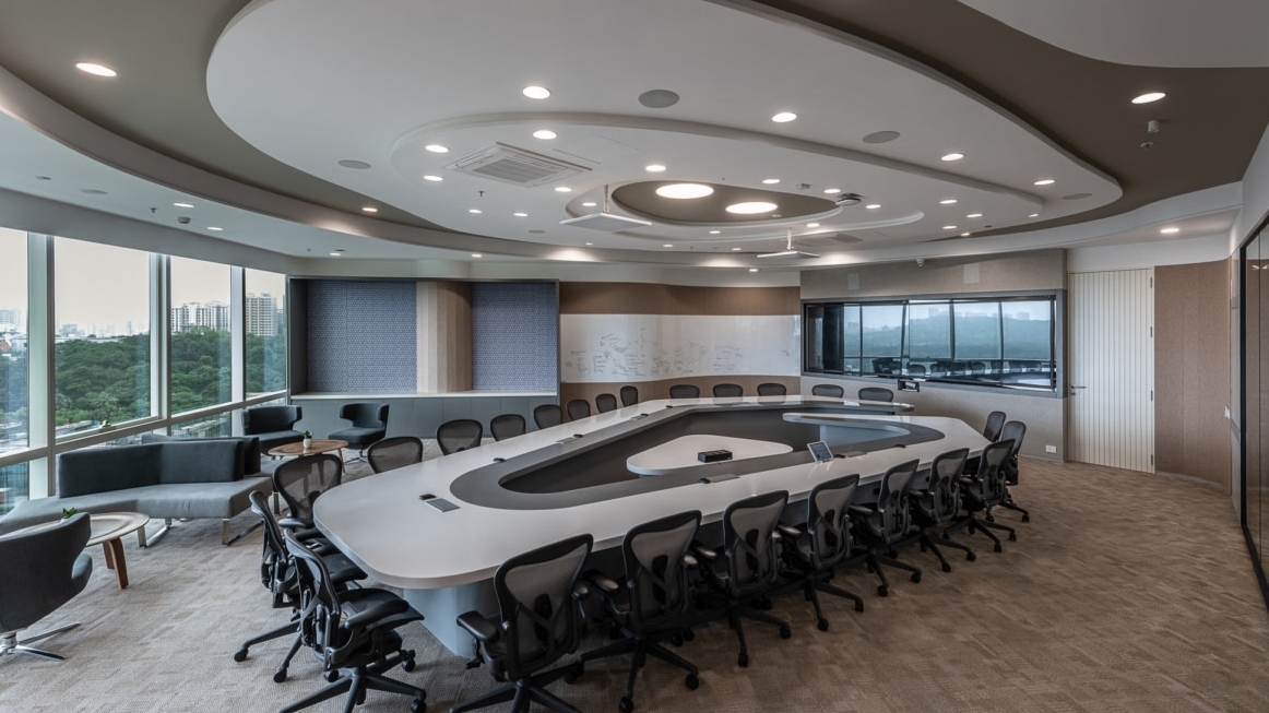广告营销科技公司办公室装修浏览12000㎡