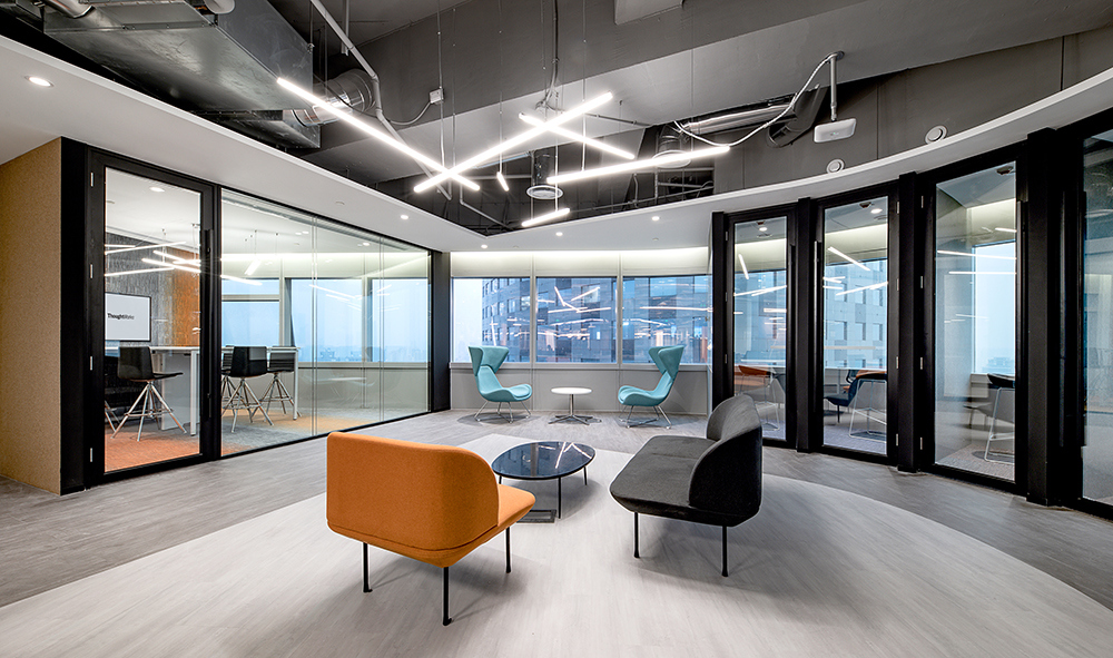 ThoughtWorks头脑工厂办公室设计方案1200平方米12