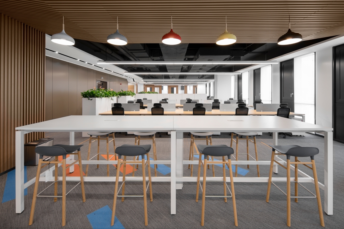 基础设施软件上海办公室装修案例2800㎡_IT科技_项目案例_上海abpay爱博钱包官网装潢官网