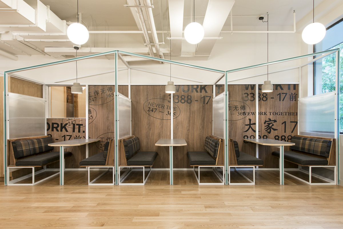 WeWork延平路联合办公室设计案例2700㎡_创意效果图_项目案例_上海abpay爱博钱包官网装潢官网