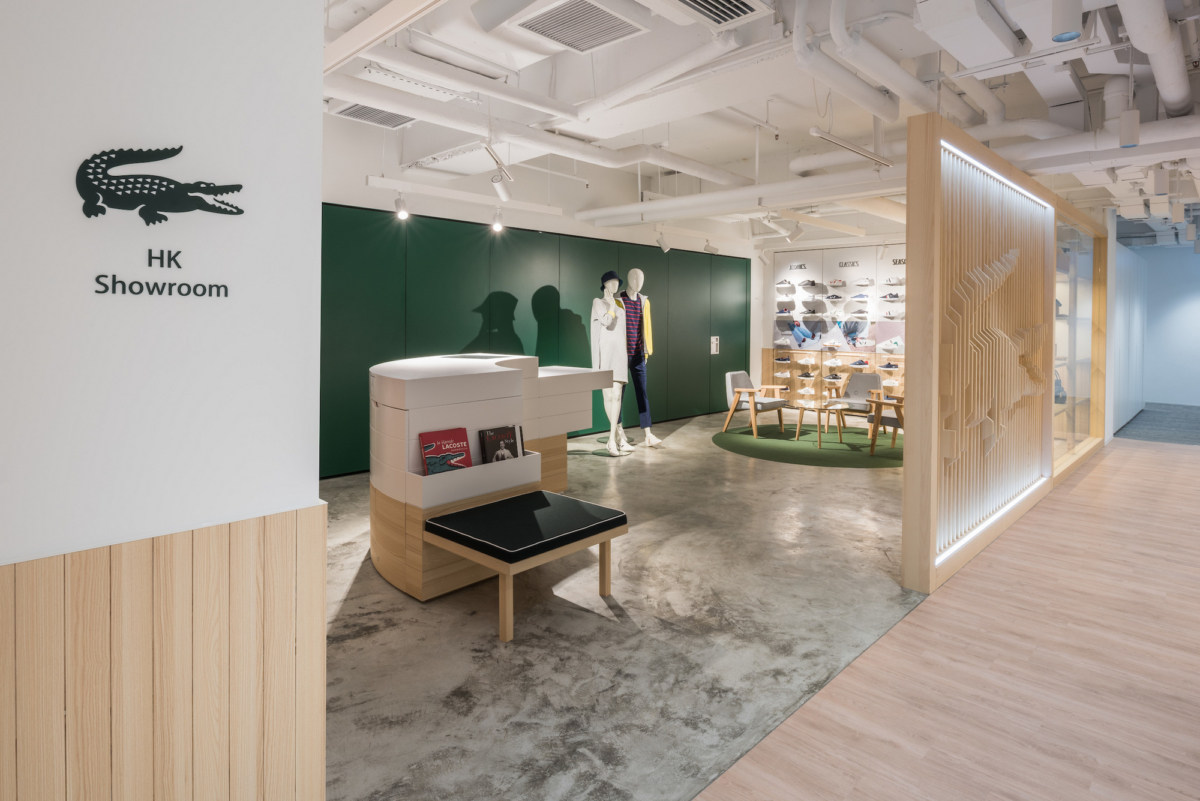 网球时尚品牌Lacoste香港办公室装修设计2000㎡_生产制造_项目案例_上海abpay爱博钱包官网装潢官网